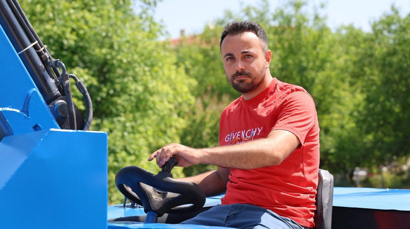 Kendi iş makinesini yaptı! Hedefi köy tarımını güçlendirmek - Resim: 4