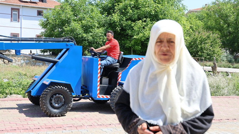 Kendi iş makinesini yaptı! Hedefi köy tarımını güçlendirmek - Resim: 5