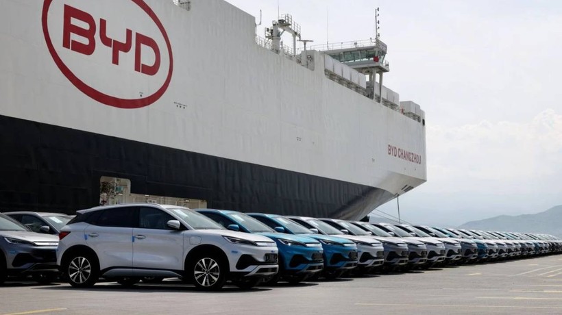 Çin'den gelen 7 bin BYD aracı Kocaeli'de! - Resim : 1