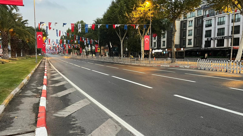 İstanbul'da 30 Ağustos'ta hangi yollar trafiğe kapalı olacak?  İşte trafiğe kapalı yollar ve alternatif güzergâhlar... - Resim : 1