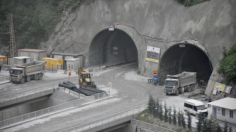 Zonguldak ile Filyos arasındaki tünellerin inşası sürüyor