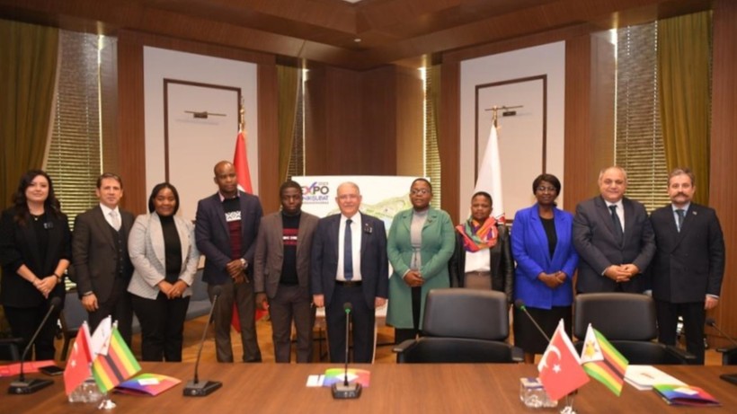 Zimbabve yetkilileri, EXPO 2023'e hazırlanan Kahramanmaraş'ı ziyaret etti