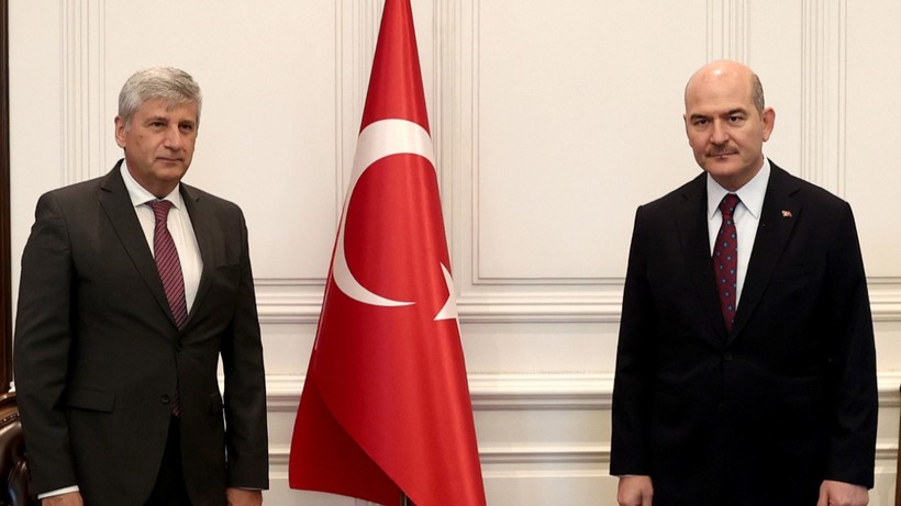 İçişleri Bakanı Soylu, Spindelegger ile görüştü