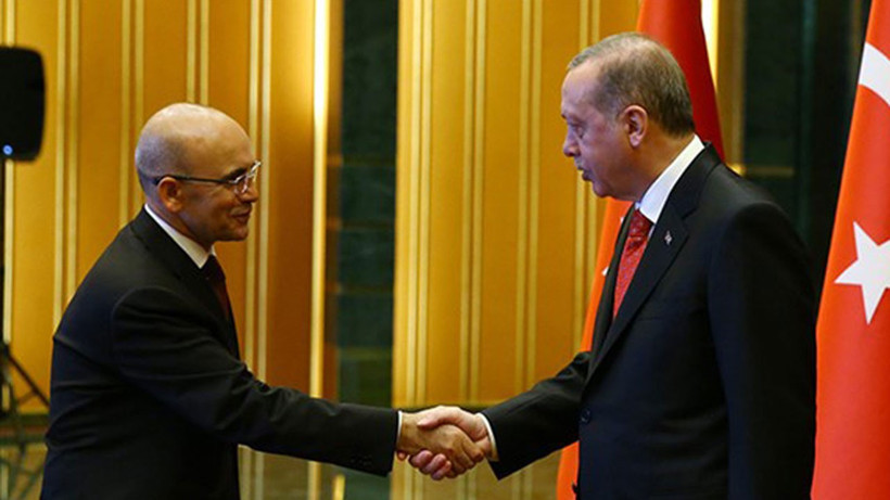 Erdoğan ile Şimşek'ten ABD ziyareti öncesi Beştepe'de zirve