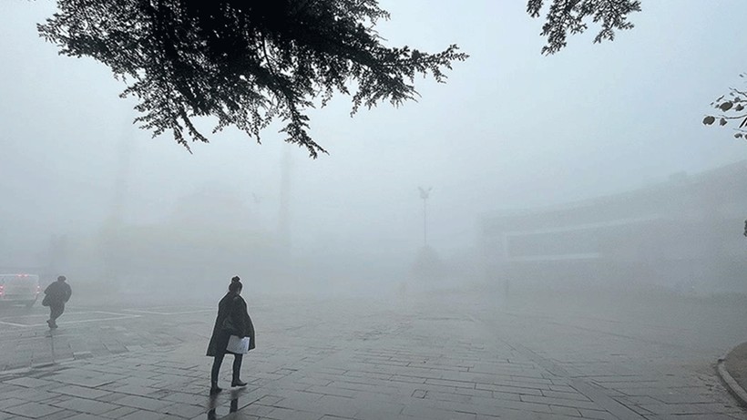 Bolu Dağı’nda sis nedeniyle görüş mesafesi 20 metreye düştü