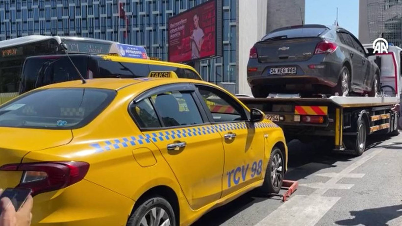 Yolcu seçen taksicilere 8 bin 128 lira ceza