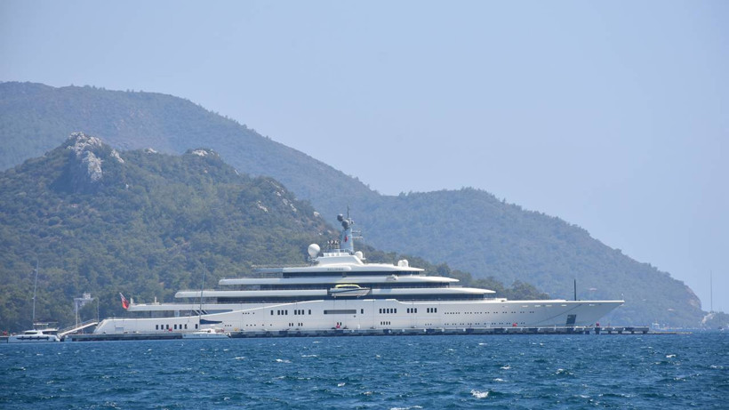 'Maya Kraliçesi' Marmaris'te: Uzunluğu 94 metre; 20 personel görev yapıyor