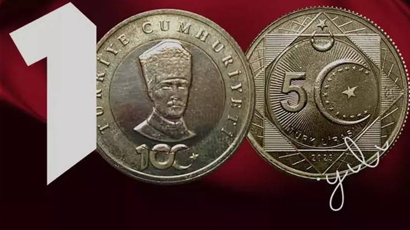 Hazine’den 100 milyon adet madeni 5 TL