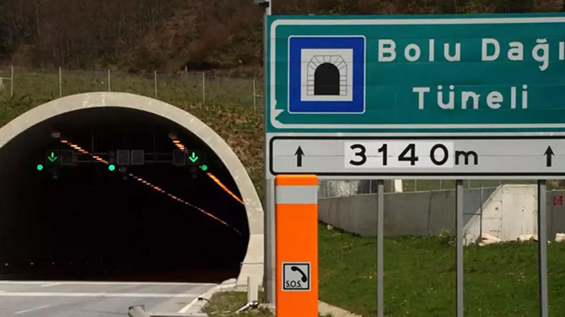 Yenilenen Bolu Dağı Tüneli yarın trafiğe açılıyor