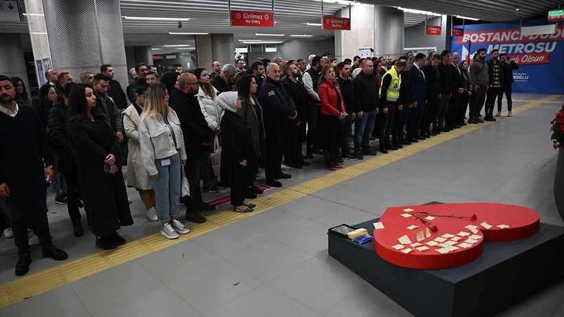 İstanbul metrosunda 100 bin yürek bir oldu