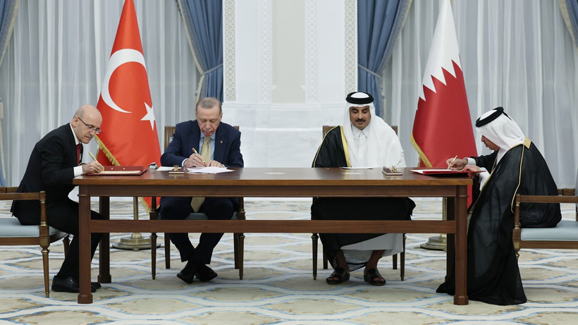Türkiye ile Katar arasında ortak bildiri ve 12 anlaşma imzalandı