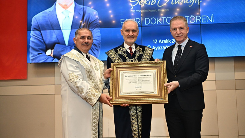 İTO Başkanı Avdagiç’e İTÜ’den “fahri doktora” unvanı