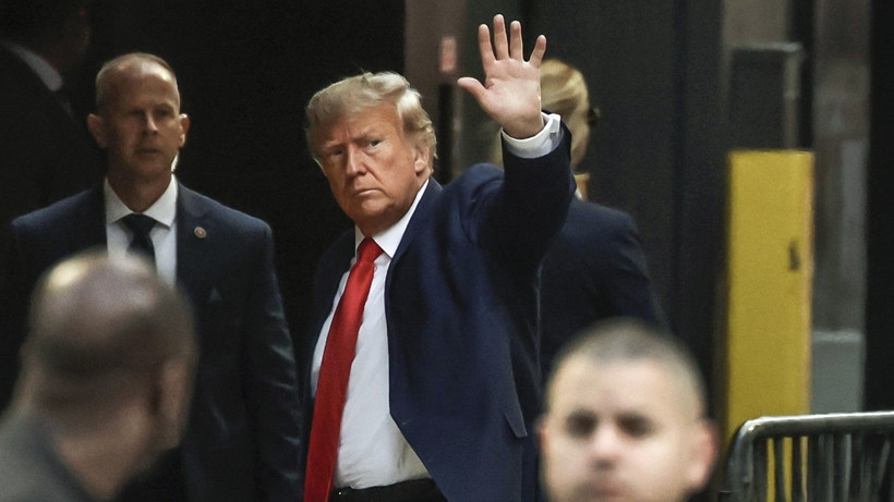 Eski ABD Başkanı Trump hakim karşısında