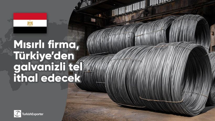 Mısırlı firma, Türkiye’den galvanizli tel ithal edecek