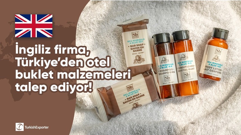 İngiliz firma, Türkiye’den otel buklet malzemeleri talep ediyor!
