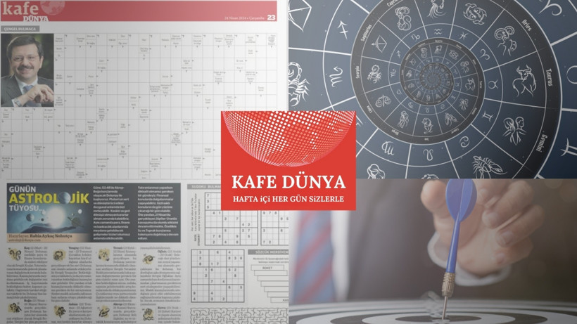 Kafe DÜNYA hafta içi her gün sizlerle!