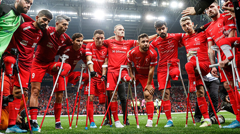 Türkiye Ampute Milli Futbol Takımı finalde