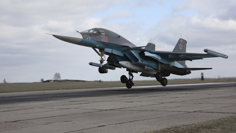 Rusya'da Su-34 savaş uçağı düştü, pilotları öldü