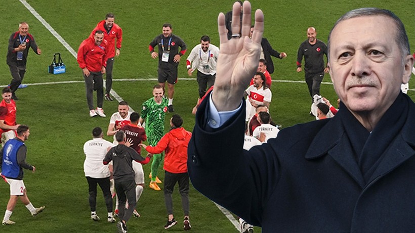 Cumhurbaşkanı Erdoğan, Türkiye-Hollanda futbol maçını izlemek üzere Almanya'ya gitti
