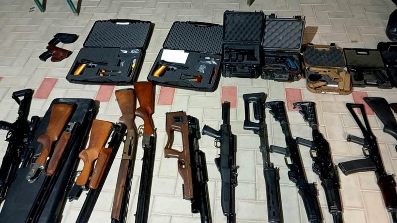 Kırgızistan'daki devrimci grubun mühimmatı ele geçirildi