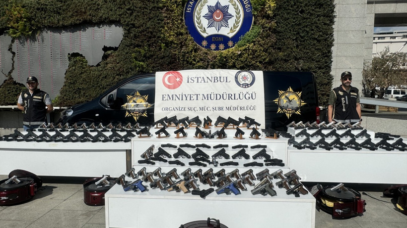 Kaçak silah operasyonlarında 227 tabanca ele geçirildi! 9 zanlı tutuklandı