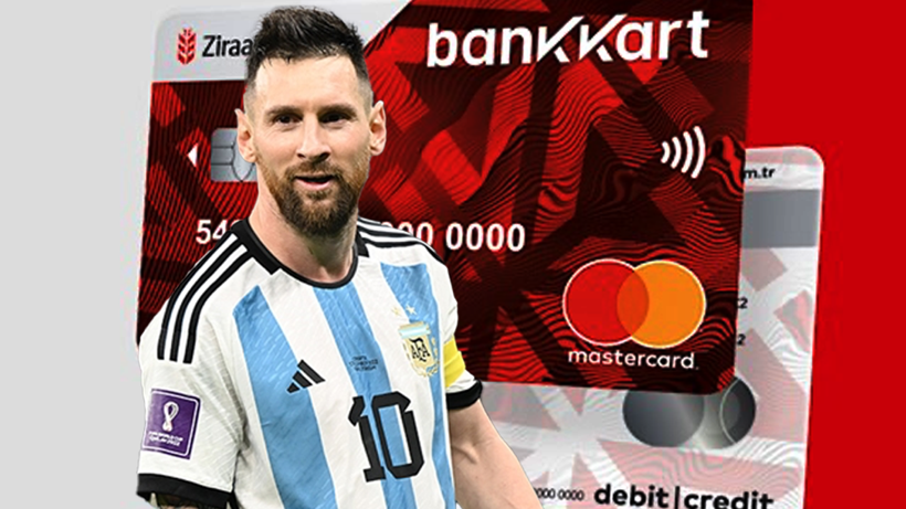 Ziraat Bankası ve Mastercard'dan Messi'li bankkart işbirliği