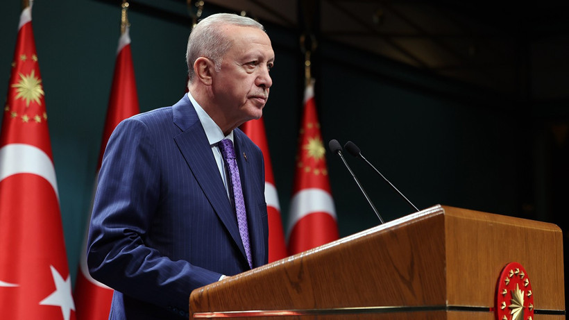 Erdoğan'dan 29 Ekim mesajı: Yeni dönemden daha güçlü çıkacağız