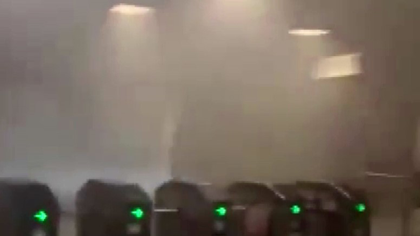 Son Dakika: Yenikapı metrosunda yangın! Seferlerde aksama var