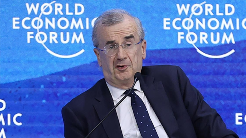 Fransa Merkez Bankası Başkanı Davos'ta Trump'ın politikalarını ve enflasyonu değerlendirdi