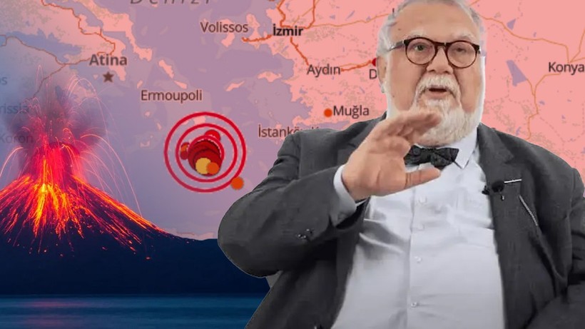 Prof. Dr. Celal Şengör'den Ege Denizi'nde yanardağ uyarısı! 'Patlarsa hepimize Allah'a ısmarladık'