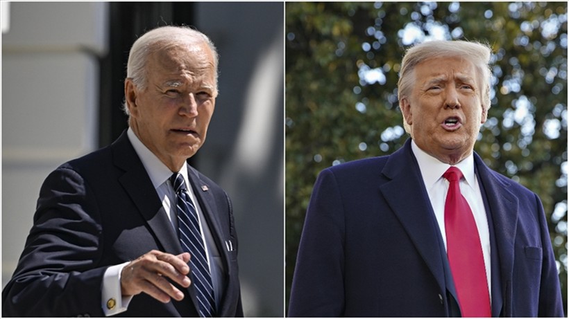 Trump, ABD ekonomisinin daralmasından Biden'ı sorumlu tuttu