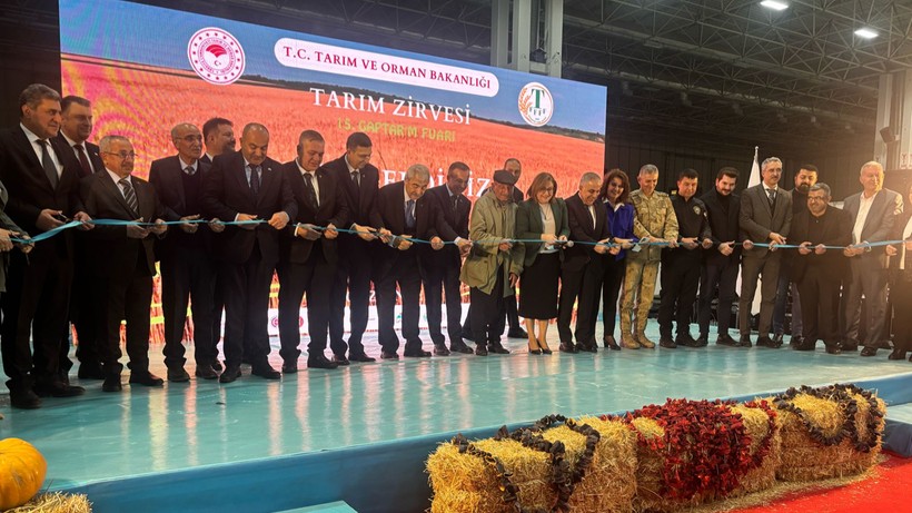 Tarım Zirvesi ve 15.Gaptarım Fuarı Gaziantep’te başladı