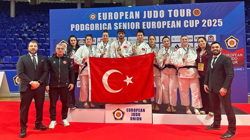 Büyükler Avrupa Judo Kupası'nda Türkiye zirvede yer aldı