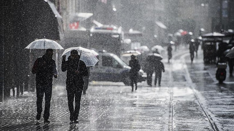 Meteoroloji saat verdi! Sağanak yağış geliyor (11 Mart 2025 Salı hava durumu)