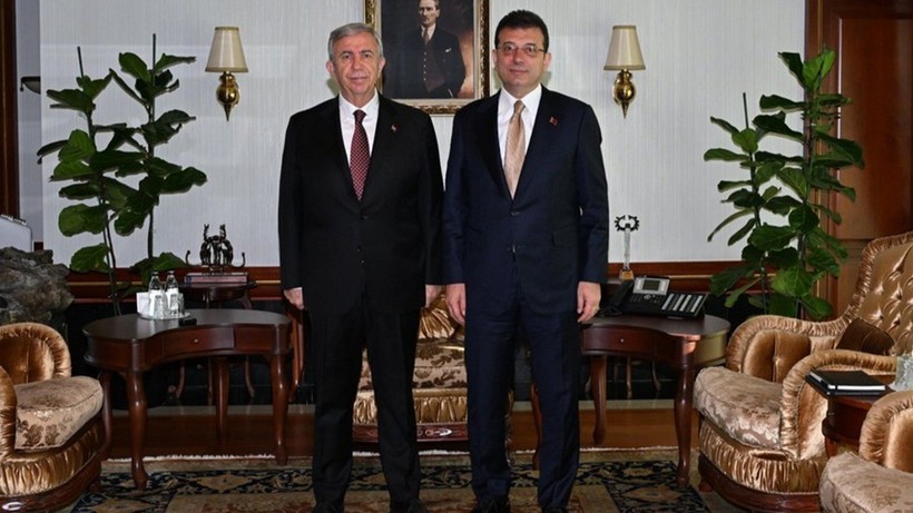 İBB Başkanı Ekrem İmamoğlu ve ABB Başkanı Mansur Yavaş'tan ortak basın açıklaması