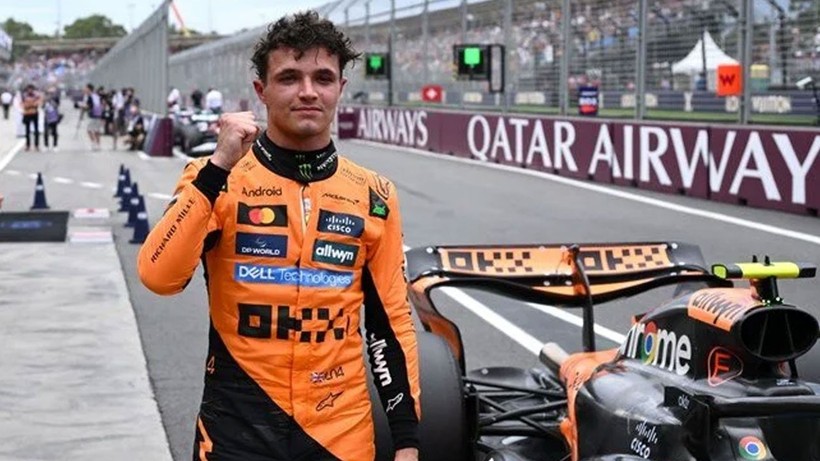F1'de sezonun açılış etabı Avustralya Grand Prix'sini Lando Norris kazandı