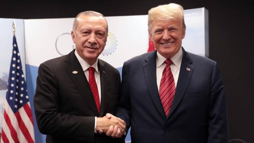 Son dakika: Cumhurbaşkanı Erdoğan, ABD Başkanı Trump ile görüştü