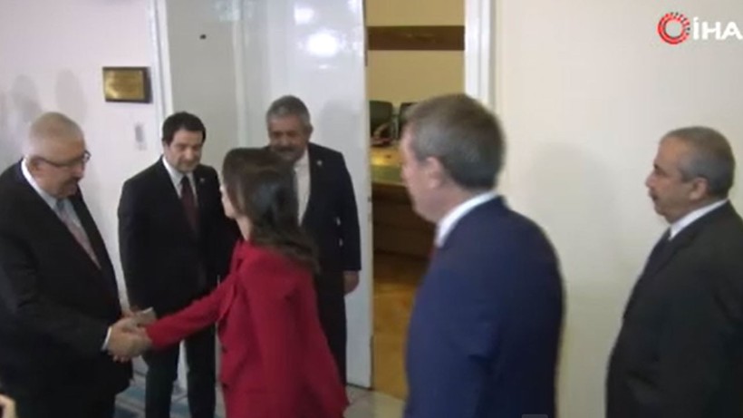 DEM Parti heyeti MHP'yi ziyaret etti
