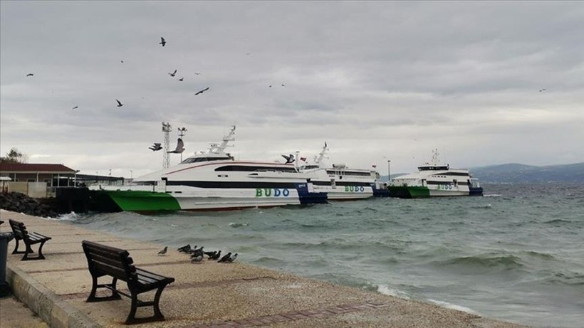 Bursa Deniz Otobüsleri'nin bazı seferleri iptal edildi