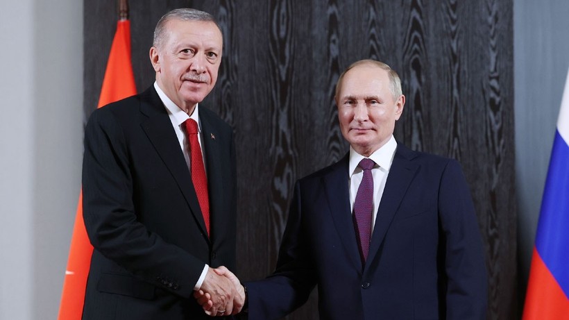 Cumhurbaşkanı Erdoğan ve Rusya Devlet Başkanı Putin görüştü