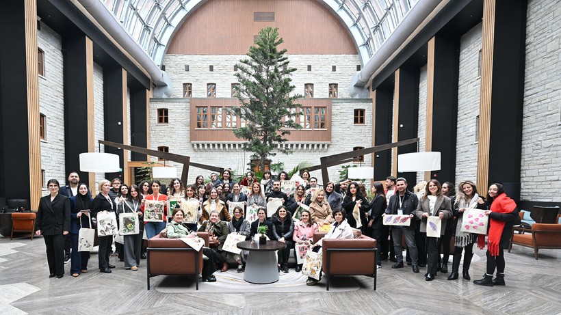 'Turkish Fashion Fabrics Show' öncesi tasarımcılar kampta buluştu