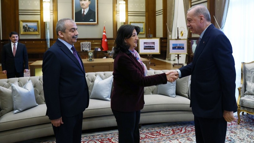 Cumhurbaşkanı Erdoğan - DEM Parti görüşmesi sona erdi