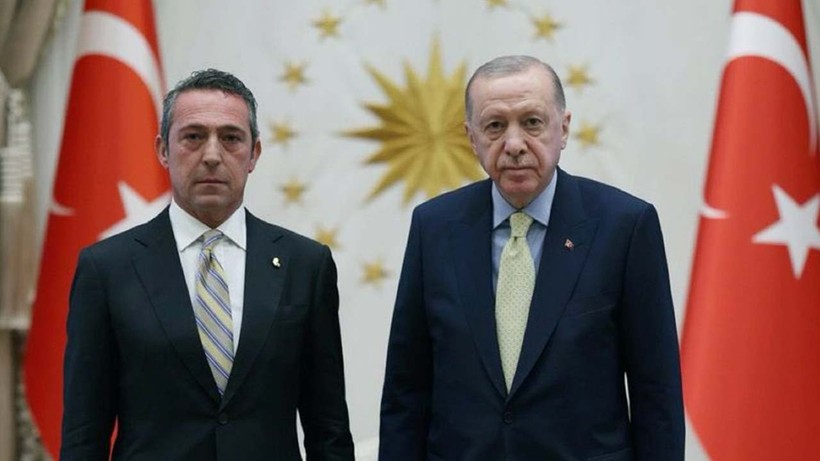 Cumhurbaşkanı Erdoğan, Fenerbahçe Başkanı ve Koç Holding Yönetim Kurulu Başkan Vekili Ali Koç'u kabul etti