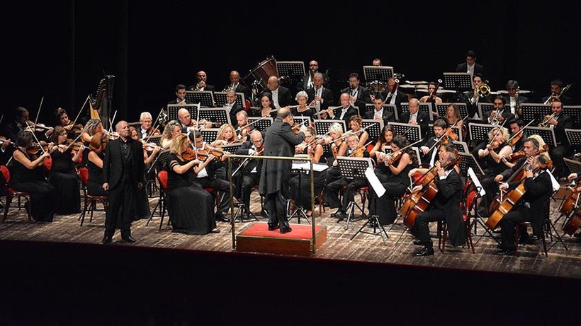 Cumhurbaşkanlığı Senfoni Orkestrası, "Sesler ve Küller" eserinin dünya prömiyerine imza attı