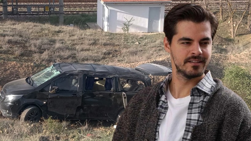 Gönül Dağı'nda rol alan Berk Atan trafik kazası geçirdi