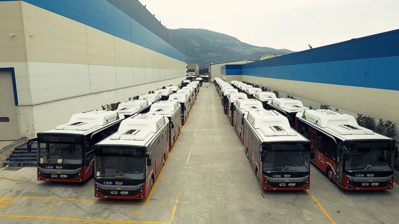 Türkiye'den 3 ayda 673 milyon dolarlık otobüs, minibüs ve midibüs ihracatı