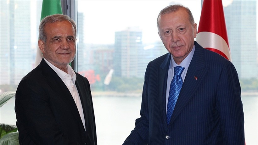 Cumhurbaşkanı Erdoğan ve İran Cumhurbaşkanı Pezeşkiyan telefonda görüştü