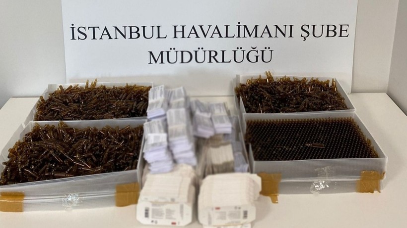 İstanbul Havalimanı'nda 12 milyon TL'lik kaçak ilaç operasyonu