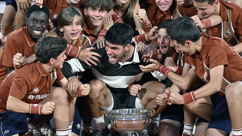 Carlos Alcaraz, Fransa Açık Tenis Turnuvası'nda şampiyon oldu