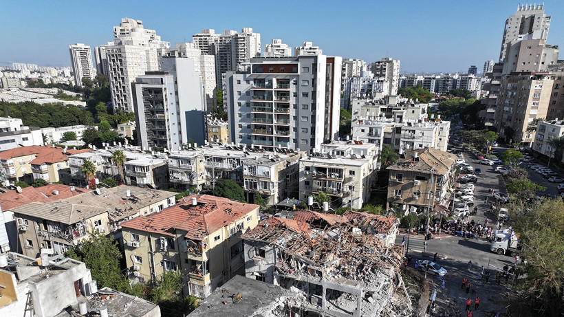 Son dakika: Tel Aviv'e füze saldırısı